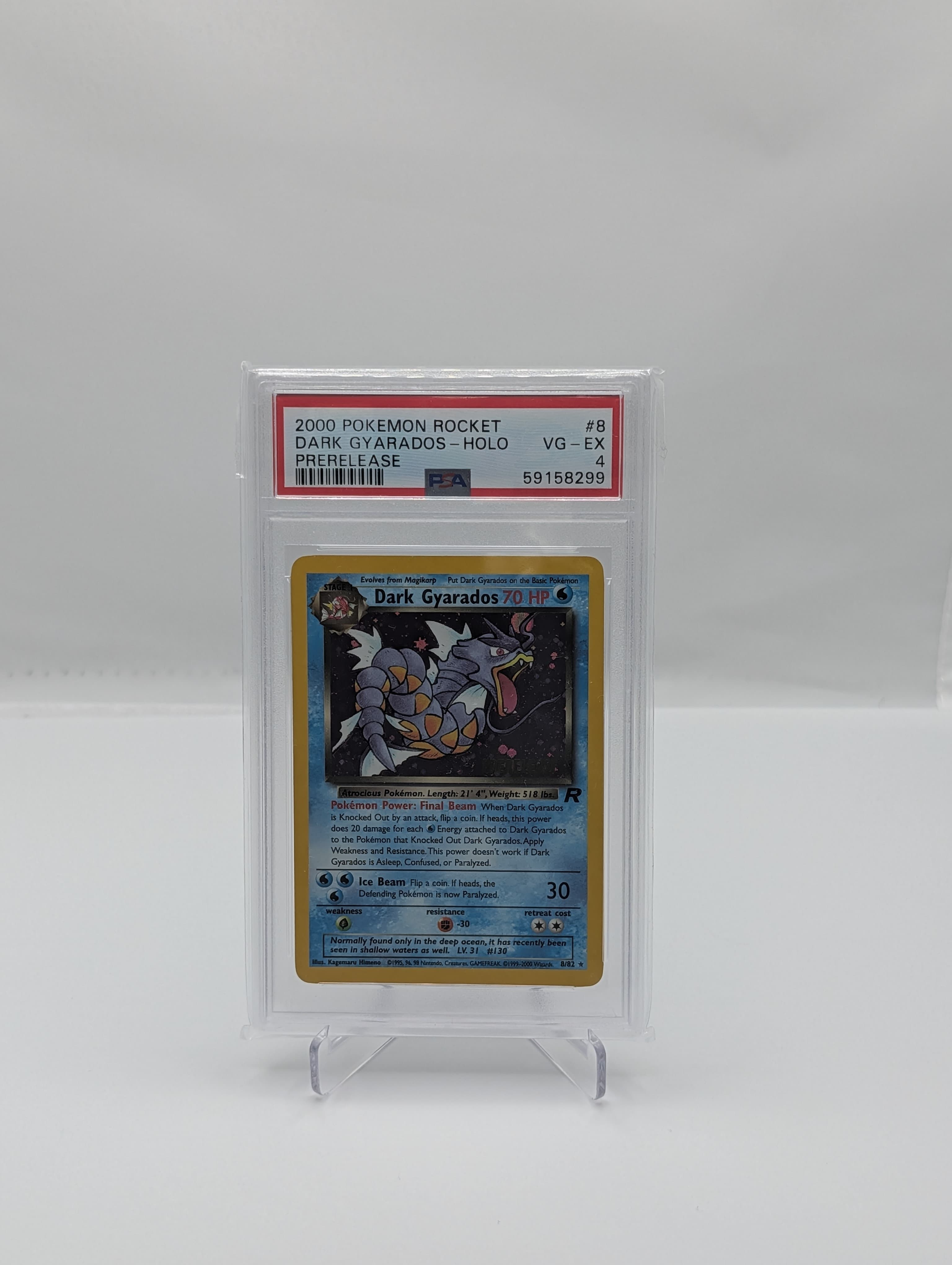 Dark Gyarados Holo (Prerelease)